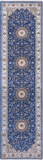 Persian Nain Hand Knotted Wool & Silk Rug - 2' 8" X 10' 1"