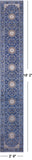 Persian Nain Hand Knotted Wool & Silk Rug - 2' 9" X 18' 2"