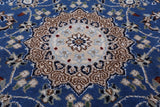 Persian Nain Hand Knotted Wool & Silk Rug - 2' 9" X 18' 2"