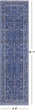 Persian Nain Handmade Wool & Silk Rug - 2' 9" X 10' 1"