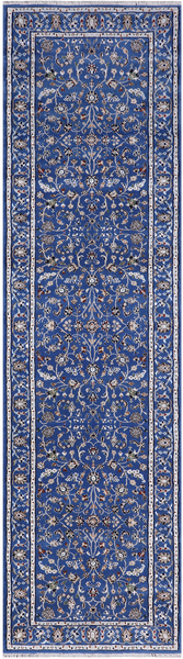 Persian Nain Handmade Wool & Silk Rug - 2' 9" X 10' 1"