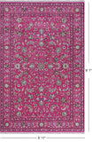 Persian Nain Hand Knotted Wool & Silk Rug - 5' 11" X 9' 1"