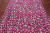 Persian Nain Hand Knotted Wool & Silk Rug - 5' 11" X 9' 1"