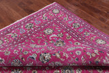 Persian Nain Hand Knotted Wool & Silk Rug - 8' 1" X 10' 2"