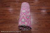 Persian Nain Hand Knotted Wool & Silk Rug - 8' 1" X 10' 2"