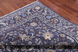 Grey Persian Nain Hand Knotted Wool & Silk Rug - 8' 11" X 12' 3"