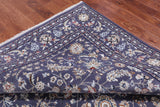 Grey Persian Nain Hand Knotted Wool & Silk Rug - 8' 0" X 10' 1"