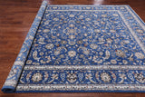 Blue Persian Nain Hand Knotted Wool & Silk Rug - 8' 0" X 10' 1"
