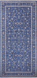 Blue Persian Nain Hand Knotted Wool & Silk Rug - 9' 0" X 19' 1"