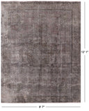 Persian Overdyed Hand Knotted Wool Area Rug - 9' 7" X 12' 1" - Golden Nile