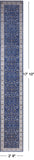 Persian Nain Hand Knotted Wool & Silk Rug - 2' 9" X 17' 10"