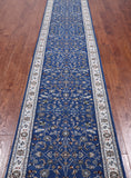 Persian Nain Hand Knotted Wool & Silk Rug - 2' 9" X 17' 10"