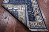 Persian Nain Hand Knotted Wool & Silk Rug - 2' 9" X 17' 10"