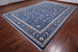 Persian Nain Hand-Knotted Wool & Silk Rug - 9' 11" X 14' 3"