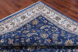 Square Persian Nain Hand-Knotted Wool & Silk Rug - 9' 0" X 9' 0"