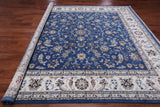 Square Persian Nain Hand-Knotted Wool & Silk Rug - 9' 0" X 9' 0"