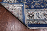 Square Persian Nain Hand-Knotted Wool & Silk Rug - 9' 0" X 9' 0"
