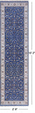 Persian Nain Hand Knotted Wool & Silk Rug - 2' 9" X 10' 2"