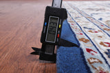 Square Persian Nain Hand Knotted Wool & Silk Rug - 10' 0" X 10' 0"