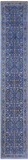 Blue Persian Nain Handmade Wool & Silk Runner Rug - 2' 9" X 16' 3"