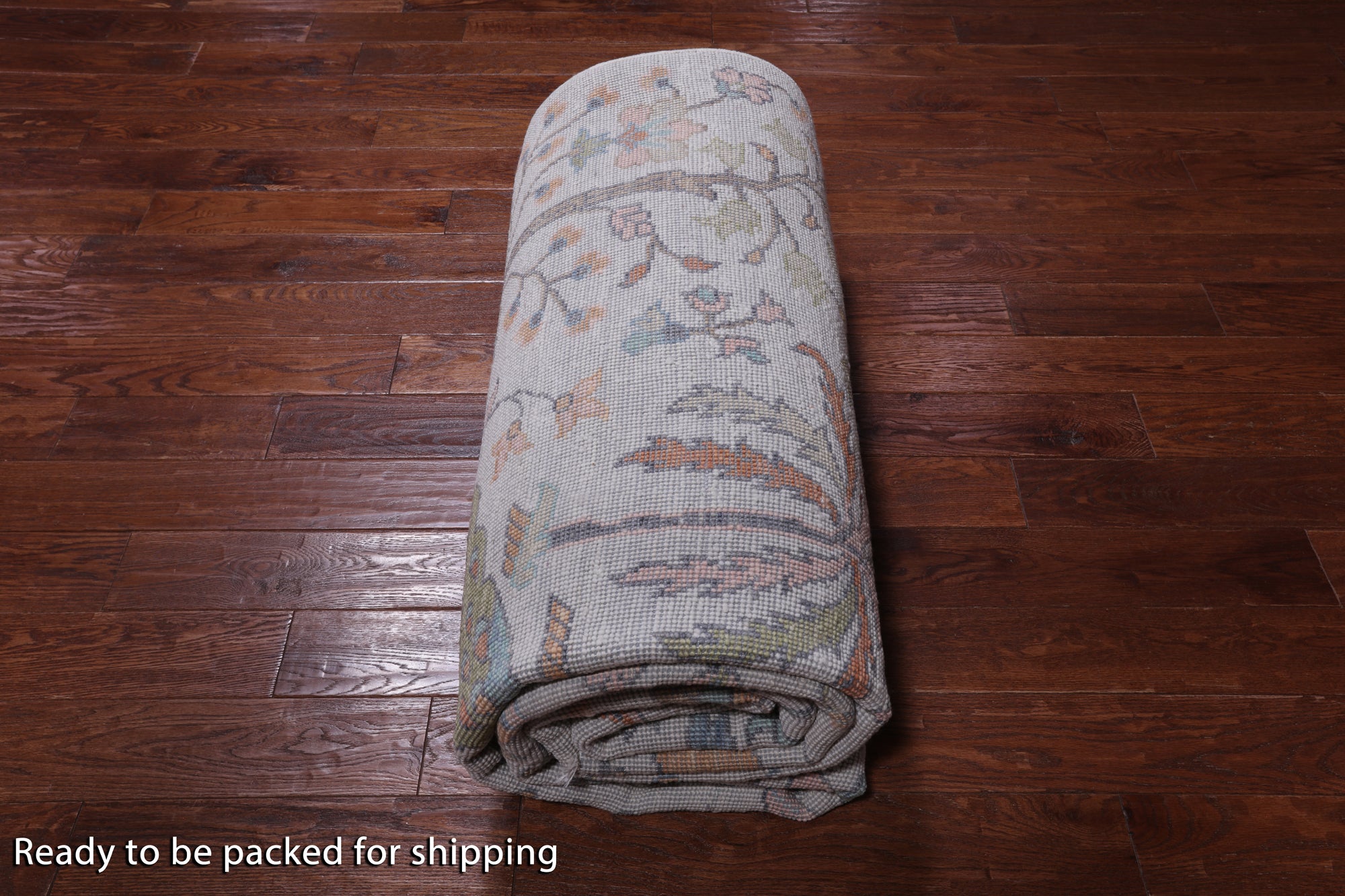 Ivory Tree Of Life Persian Hand Knotted Wool Rug - 10' 1" X 13' 9"