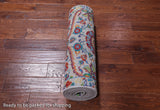 Grey Persian Tabriz Hand-Knotted Wool & Silk Runner Rug - 2' 7" X 11' 10"