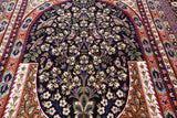 Persian Qum Handmade Wool Rug - 4' 8" X 7' 4"