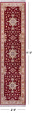High End Persian Tabriz Hand-Knotted Wool & Silk Runner Rug - 2' 9" X 11' 0"
