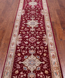 High End Persian Tabriz Hand-Knotted Wool & Silk Runner Rug - 2' 9" X 11' 0"