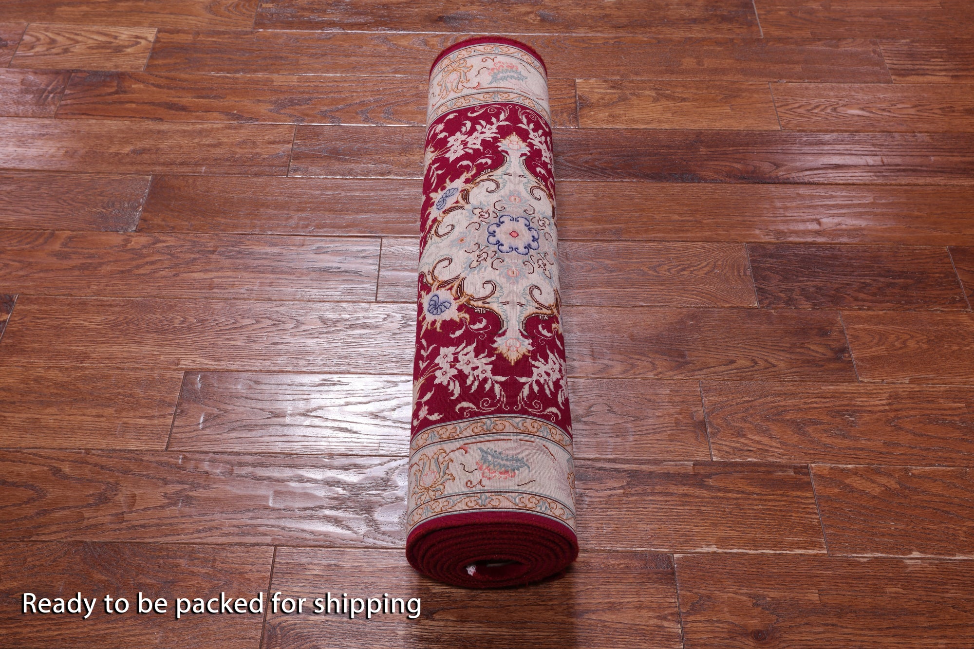 High End Persian Tabriz Hand-Knotted Wool & Silk Runner Rug - 2' 9" X 11' 0"