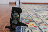 Navy Blue Persian Fine Serapi Handmade Wool Rug - 10' 0" X 14' 0"