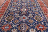 Persian Fine Serapi Hand-Knotted Wool Rug - 8' 10" X 12' 0"