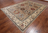 Persian Fine Serapi Handmade Wool Rug - 8' 10" X 12' 0"