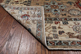 Persian Fine Serapi Handmade Wool Rug - 8' 10" X 12' 0"