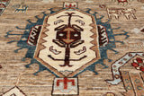 Persian Fine Serapi Handmade Wool Rug - 8' 10" X 12' 0"