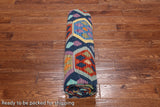 SUPER SALE Reversible Kilim Flat Weave Wool On Wool Rug - 8' 2" X 11' 5"