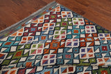 SUPER SALE Reversible Kilim Flat Weave Wool On Wool Rug - 8' 3" X 9' 5"