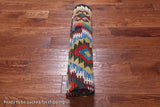 SUPER SALE Reversible Kilim Flat Weave Wool On Wool Rug - 5' 4" X 6' 10"