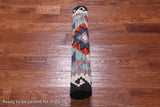 SUPER SALE Reversible Kilim Flat Weave Wool On Wool Runner Rug - 2' 8" X 9' 7"