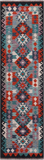 SUPER SALE Reversible Kilim Flat Weave Wool On Wool Runner Rug - 2' 8" X 9' 7"