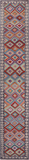 SUPER SALE Reversible Kilim Flat Weave Wool On Wool Runner Rug - 3' 0" X 16' 0"