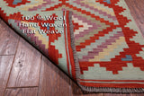 SUPER SALE Reversible Kilim Flat Weave Wool On Wool Runner Rug - 2' 9" X 16' 1"