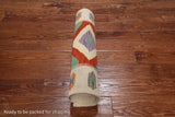 SUPER SALE Reversible Kilim Flat Weave Wool On Wool Runner Rug - 2' 8" X 16' 5"