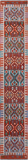 SUPER SALE Reversible Kilim Flat Weave Wool On Wool Runner Rug - 2' 9" X 16' 0"