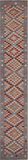 SUPER SALE Reversible Kilim Flat Weave Wool On Wool Runner Rug - 2' 9" X 15' 11"