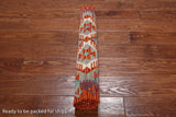 SUPER SALE Reversible Kilim Flat Weave Wool On Wool Runner Rug - 2' 5" X 6' 5"