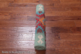 SUPER SALE Reversible Kilim Flat Weave Wool On Wool Runner Rug - 2' 9" X 12' 9"
