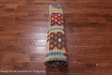SUPER SALE Reversible Kilim Flat Weave Wool On Wool Rug - 10' 1" X 12' 10"