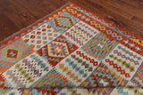 SUPER SALE Reversible Kilim Flat Weave Wool On Wool Rug - 8' 7" X 11' 4"