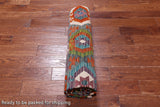 SUPER SALE Reversible Kilim Flat Weave Wool On Wool Rug - 8' 6" X 9' 8"